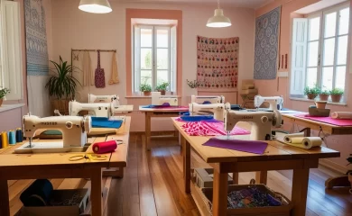 Costureiras em Pombal 4 Loja de costura Linhas & Dedal