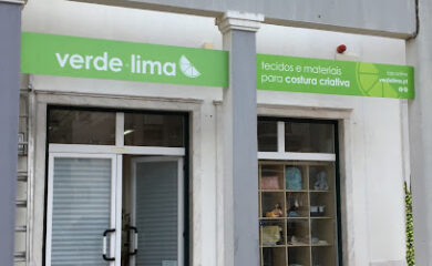 Loja de tecidos Verde Lima
