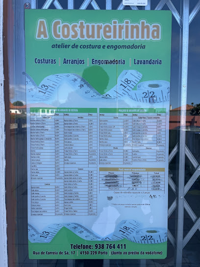 Serviço de alterações de roupa A Costureirinha
